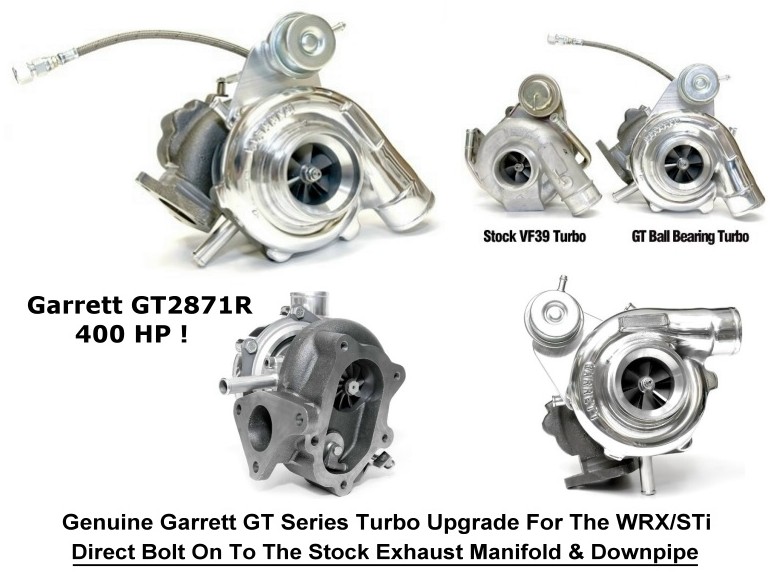 Garrett GT2871R Turbo Upgrade Kit - WRX / STi
